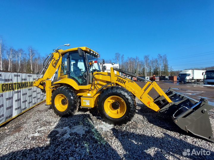 Экскаватор-погрузчик Shanmon 388H, 2023