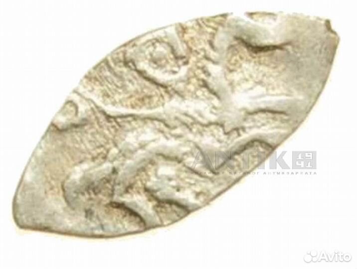 Деньга Московская. Василий III. Фальшак