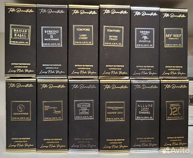 Тестеры брендовых парфюмов арабские