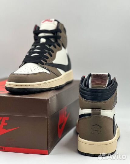 Кроссовки Nike Air Jordan 1 travis scott