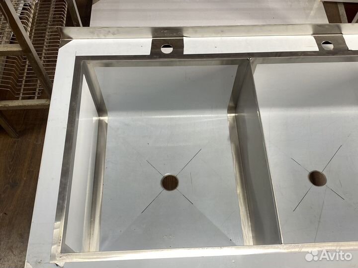 Двойная моечная ванна