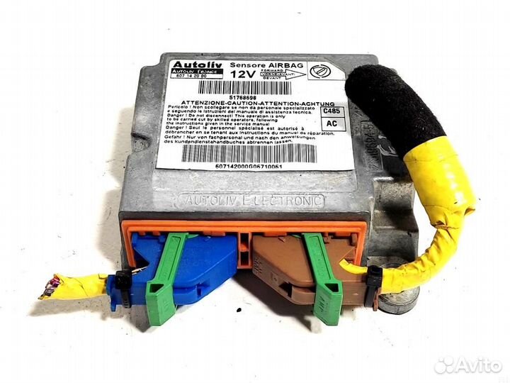 Блок управления AIR BAG Fiat Doblo