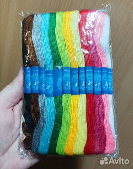 Нитки для вышивания 36 цветов