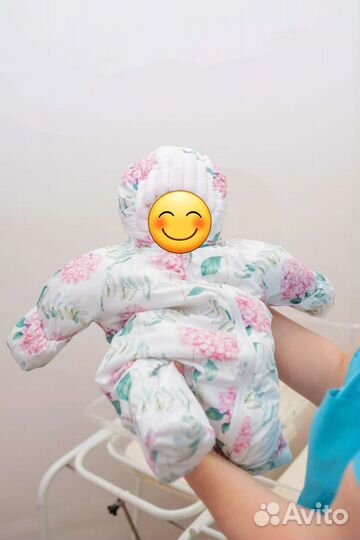 Комплект конверт на выписку для девочки