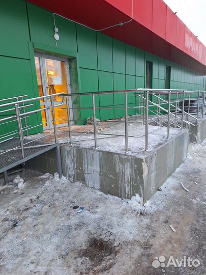 Перила из нержавеющей стали