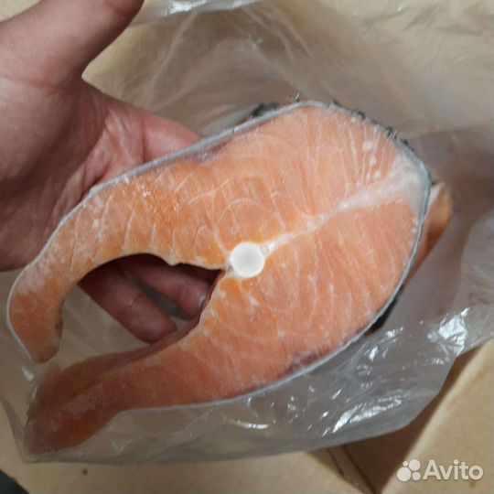 Стейки (рыба сёмга)