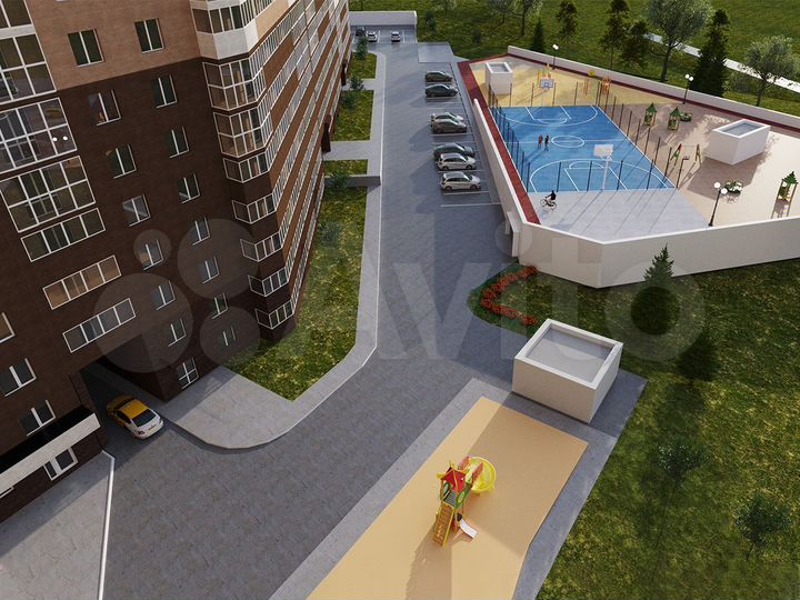 1-к. квартира, 33,9 м², 1/20 эт.