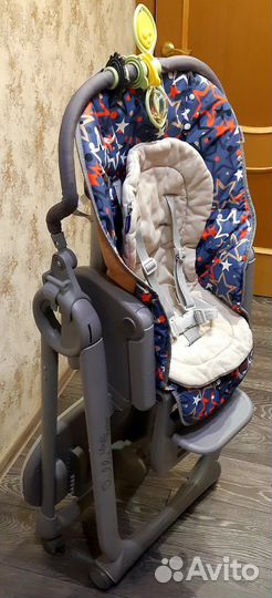 Стульчик для кормления chicco polly magic relax