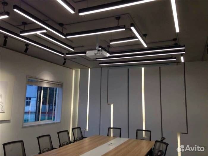 Линейные светильники, разной длинны