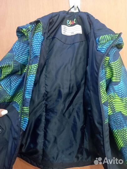 Куртка демисезонная на мальчика 104