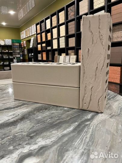 Облицовочный кирпич серый завода Старый Оскол