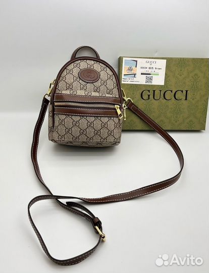 Рюкзак женский gucci с коробкой