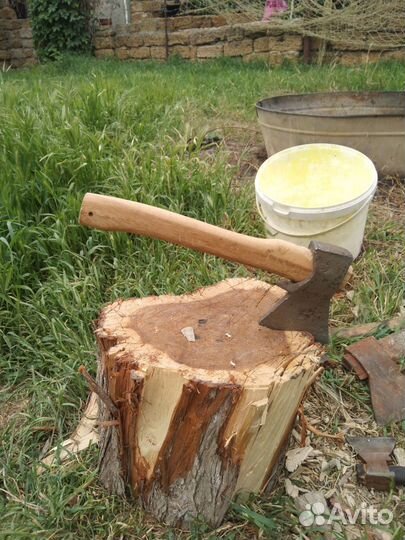 Топор ручной работы