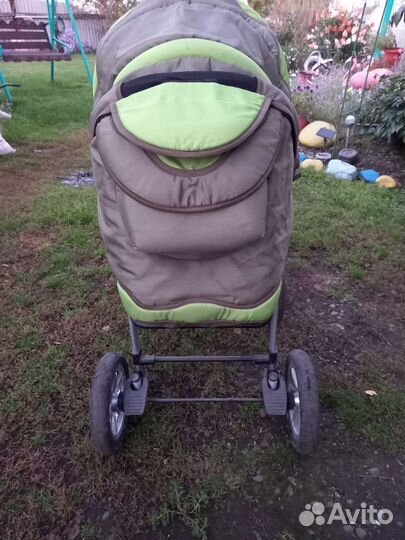 Прогулочная коляска 2 в 1 бу