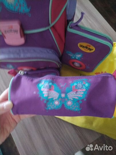 Школьный рюкзак Derdiedas пенал 2 шт. кошелёк