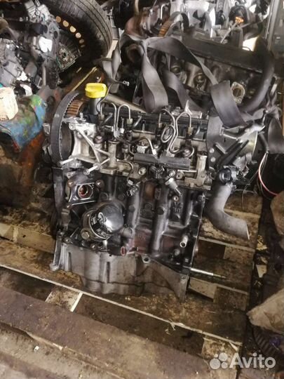 Двигатель Рено Меган 2 / Сценик 2 1,5 дци K9K722