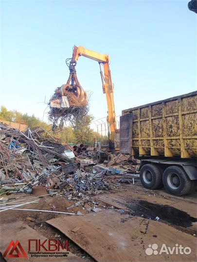 Прием металлолома. Вывоз лома от 3х тонн. Демонтаж