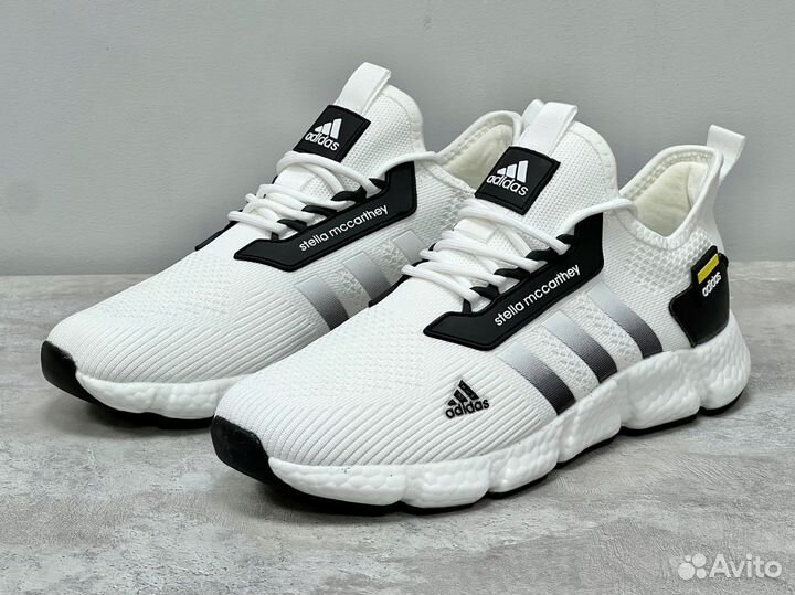 Кроссовки мужские летние adidas белые