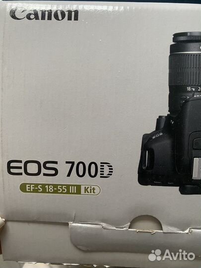 Зеркальный фотоаппарат canon