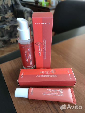 Optimals: антивозрастные сыворотка+крем