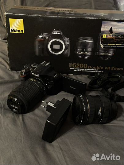 Nikon d5200 фотоаппарат зеркальный