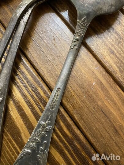 Салатная ложка мельхиор