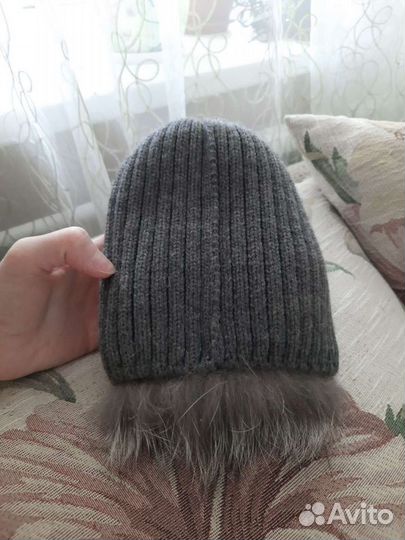 Шапка из чернобурки