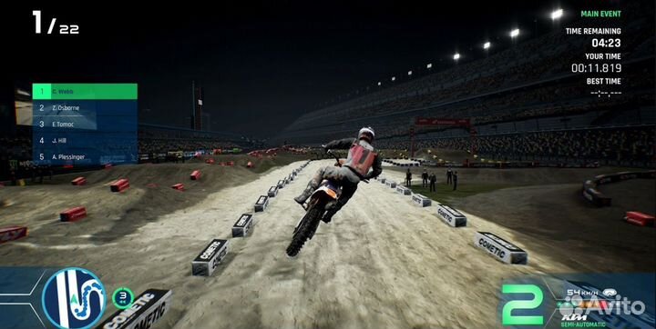 Xbox series Monster Energy Supercross 4 Новый