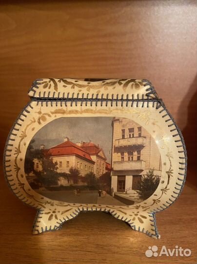 Шкатулка из открыток Винтаж