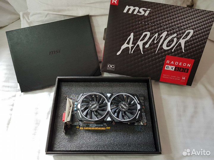 Amd radeon RX 580 8gb MSI Armor