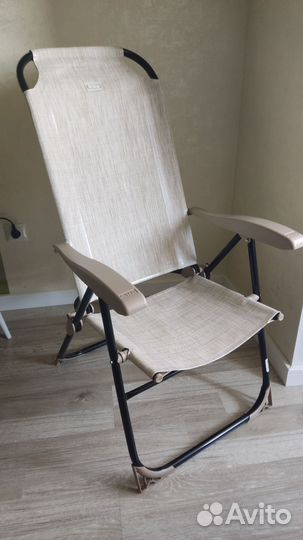 Кресло шезлонг раскладной Ника