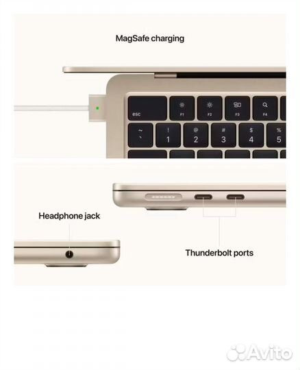 Ноутбук Apple MacBook Air 13 M2/8 core/8/256