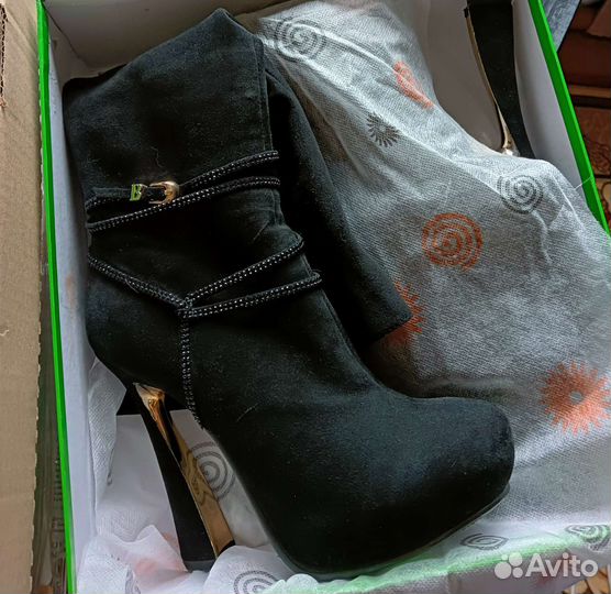 Сапоги женские замша/евромех