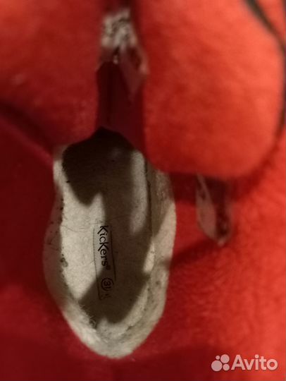 Зимние ботинки kickers, 31