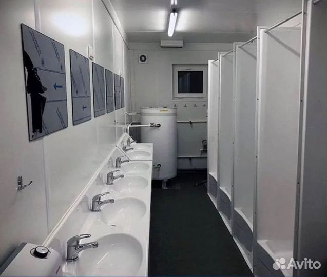 Модульное здание на 100 человек