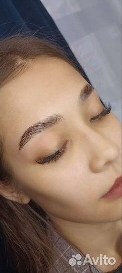 Окрашивание бровей/ду