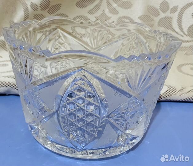 Хрусталь ссср, салатница, конфетница