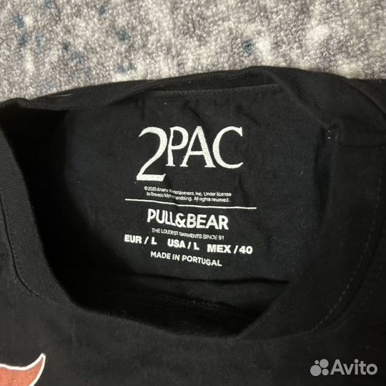 Футболка Pull and Bear 2pac