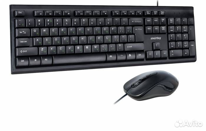 Проводной комплект клавиатура + мышь Smartbuy ONE