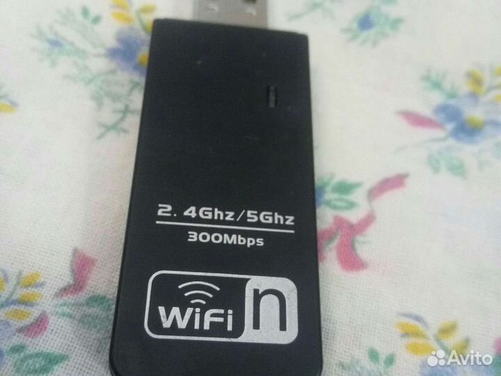 Wi Fi адаптер 2.4Ghz/5Ghz 300Mbps
