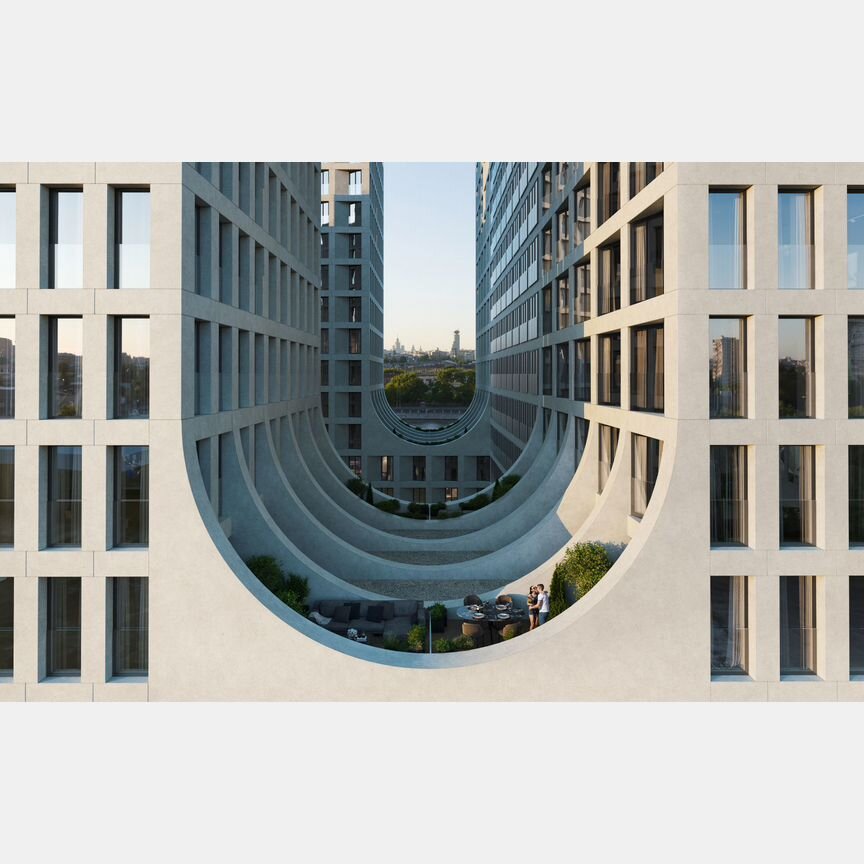 2-к. апартаменты, 58,2 м², 14/16 эт.