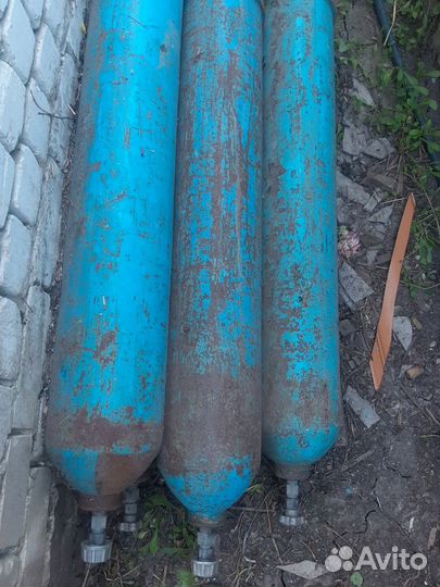 Кислородные балоны 4шт