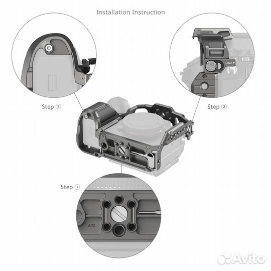 Smallrig 5187 Cage for Sony Alpha 1 II / Alpha 9 I