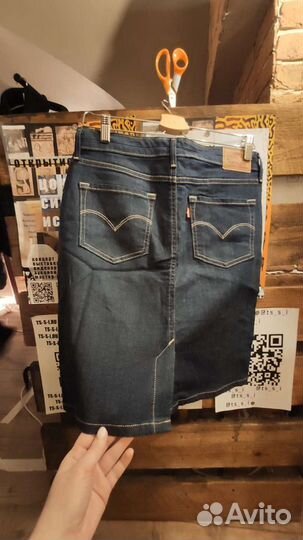 Юбка джинсовая оригинал levis