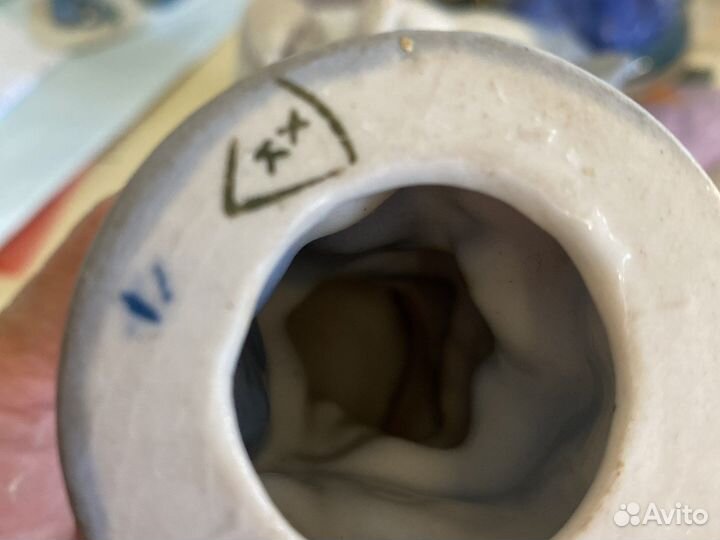 Статуэтки птички СССР гжель 50-60 год