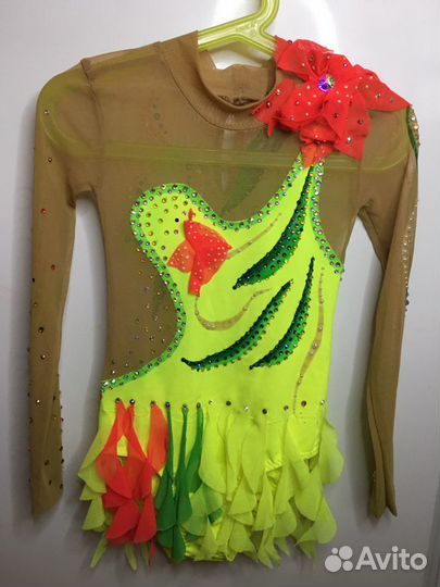 Купальник для художественной гимнастики, фигурного