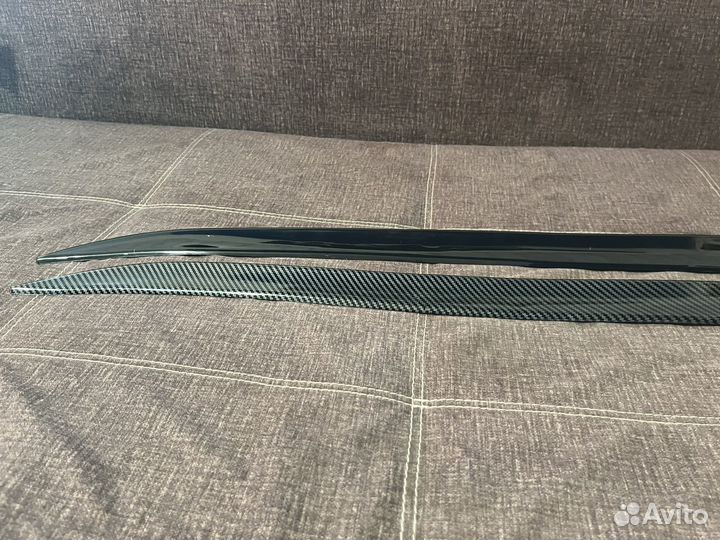 Лип спойлер на крышку багажника заднее стекло