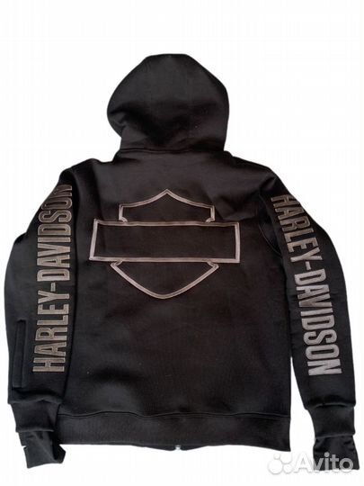 Толстовка с вышивкой Harley Davidson