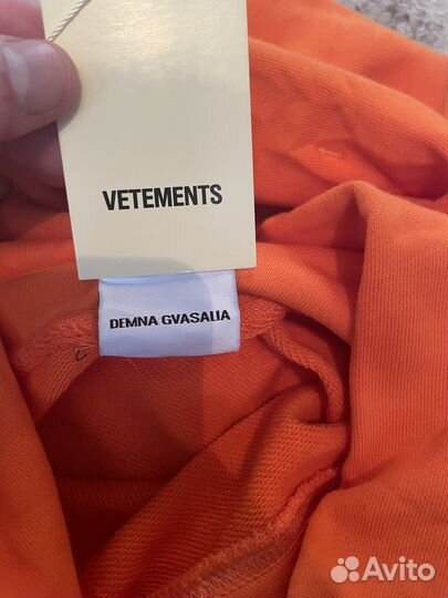 Vetements Hi Speed худи