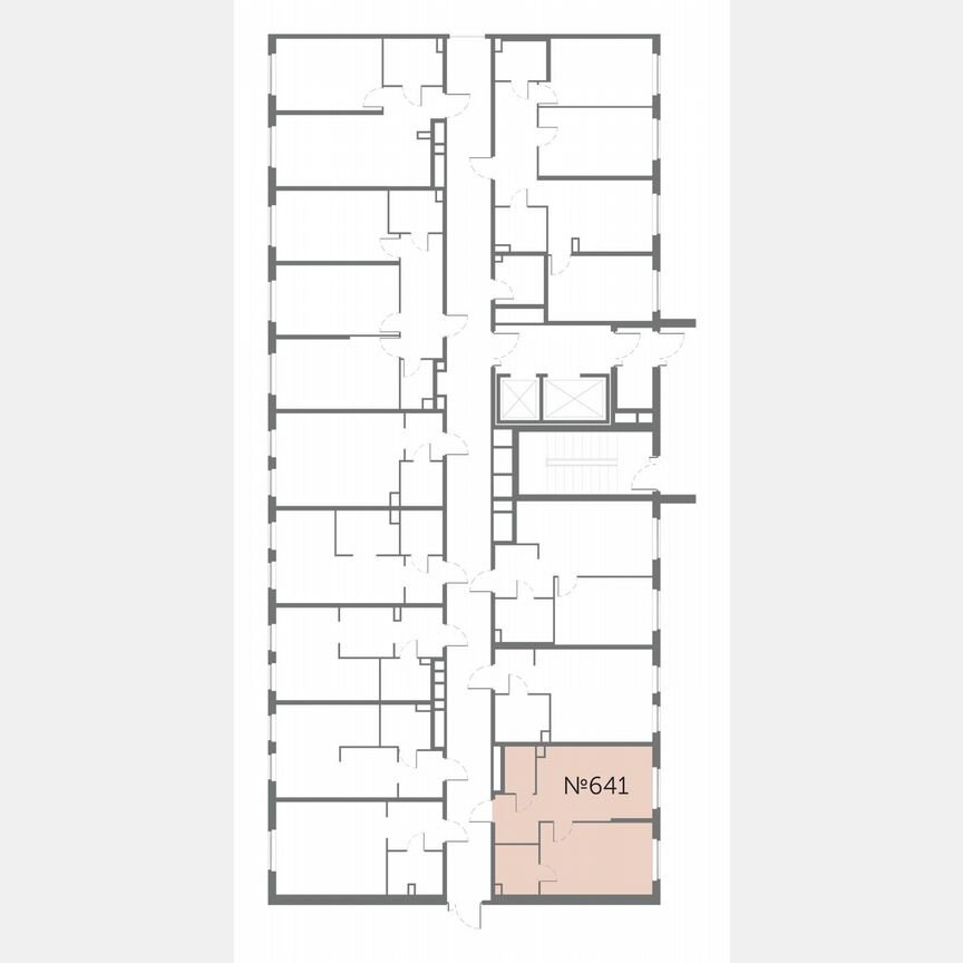 1-к. апартаменты, 40,5 м², 16/17 эт.